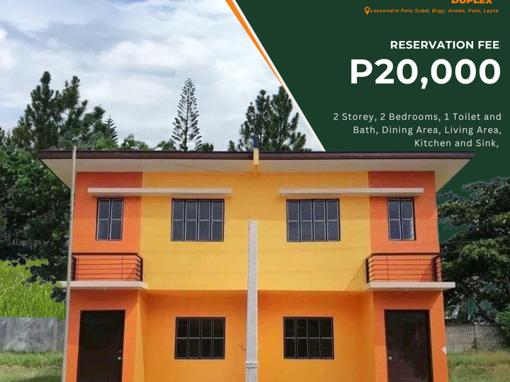 2-storey Duplex Available for Sale in Palo, Leyte