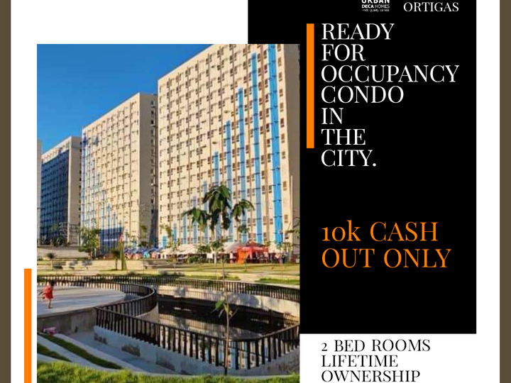 30.60 sqm 2-bedroom Condo For Sale in Pasig Metro Manila