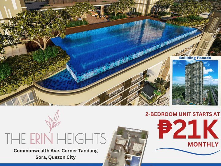 Modern Tropical Themed 2-Bedroom Condo for Sale in Quezon City