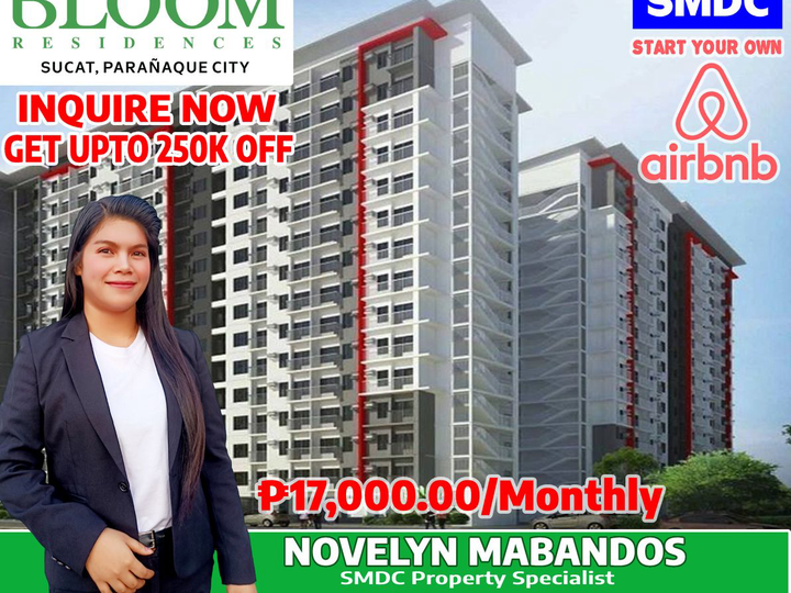 SMDC Bloom Residences Exclusive condo in Sucat