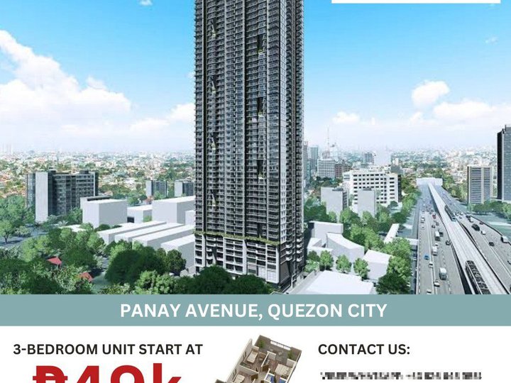 Pre-selling 84.50 sqm 3-bedroom Condo For Sale in Quezon City / QC