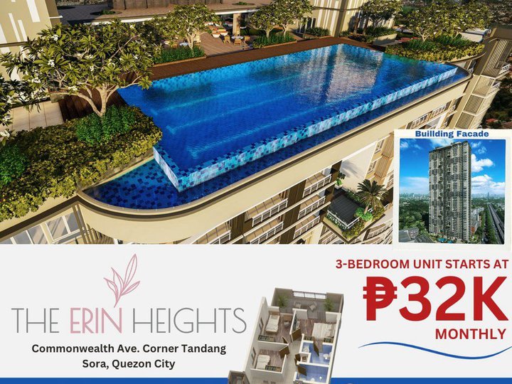 Modern Tropical Themed 3-Bedroom Condo for Sale in Quezon City