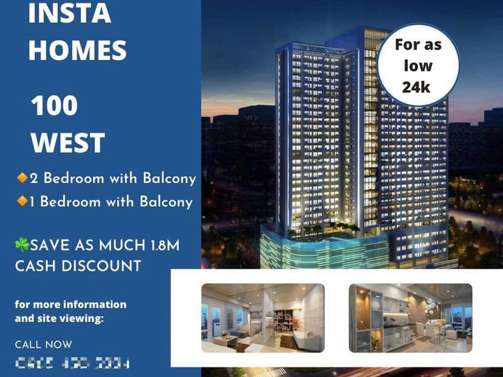53.82 sqm 2-bedroom Condo For Sale in Makati Metro Manila
