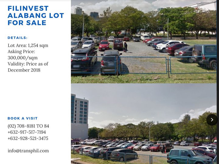 COMMERCIAL LOT FOR SALE WITH CLEAN TITLE