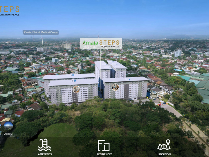 1-Bedroom Condo in Amaia Steps The Junction Place, Tandang Sora QC