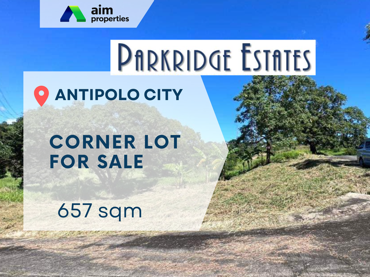 657 sqm Residential Vacant Lot For Sale in Park Ridge Antipolo Rizal