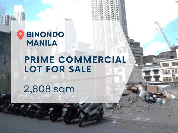 2,808 sqm Prime Lot for Sale in Manila