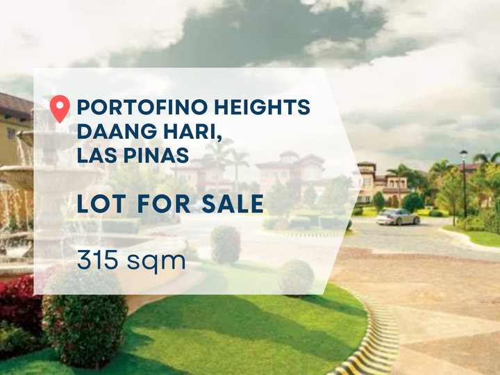 Prime Residential Lots at Portofino Heights For Sale in Las Pinas Metro Manila