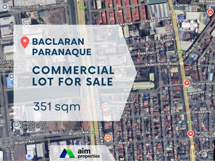 351 sqm Commercial Lot For Sale in Baclaran Paranaque Metro Manila