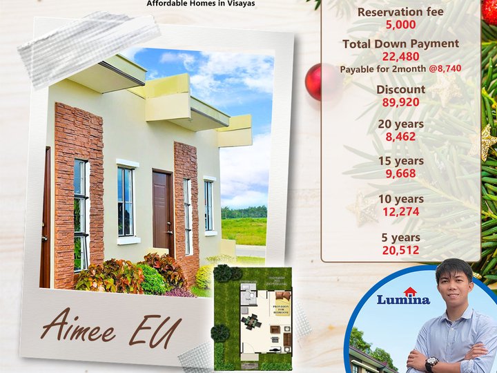 Studio-like Rowhouse For Sale in Bacolod Negros Occidental