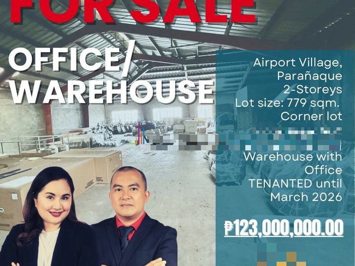 Warehouse (Commercial) For Sale in Airport Village Paranaque City