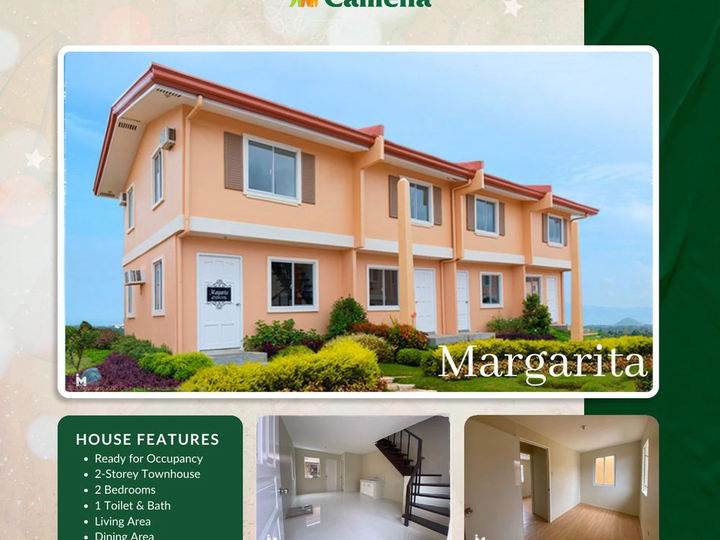 2-Bedroom Ready for Occupancy House and Lot in Camella Aklan