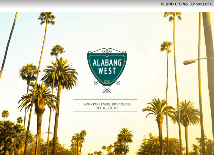 ALABANG WEST THE BEVERLY HILLS IN THE PHILIPPINES BY MEGA WORLD