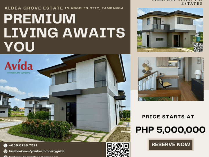 3 Bedroom Premium House & Lot For Sale in Clark Angeles Pampanga