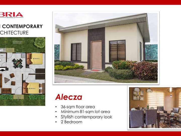 Affordable Alecza Unit at Bria Homes