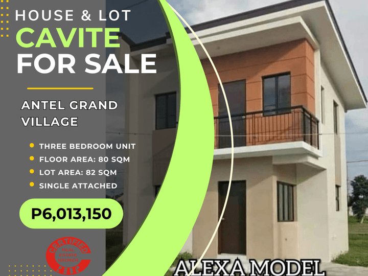 Discounted 3 Bedroom Single Attached House and Lot For Sale General Trias Cavite 30 Minutes to MOA