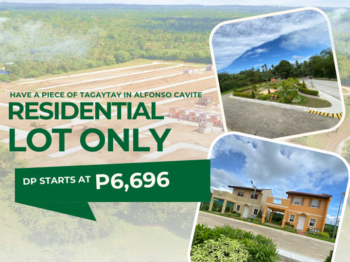 LOT ONLY FOR SALE IN ALFONSO CAVITE 6K/MONTH