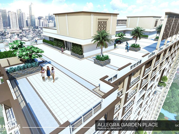 Allegra Garden Residences 2BR Condo in Pasig Blvd near Capitol Commons