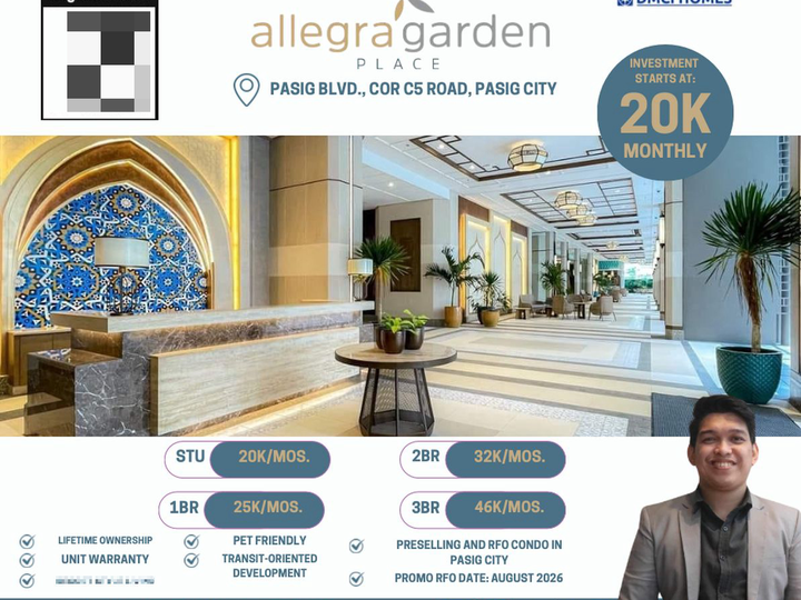 Allegra Garden Place: Ready For Occupancy in Pasig