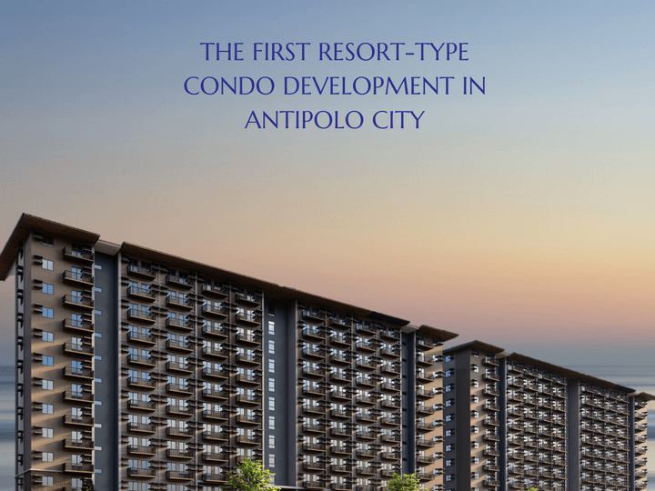 33.96 sqm 1-bedroom Condo For Sale in Antipolo Rizal