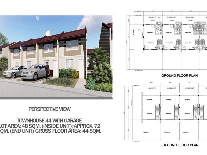 Affordable 2-bedroom Townhouse For Sale thru Pag-IBIG in San Fernando