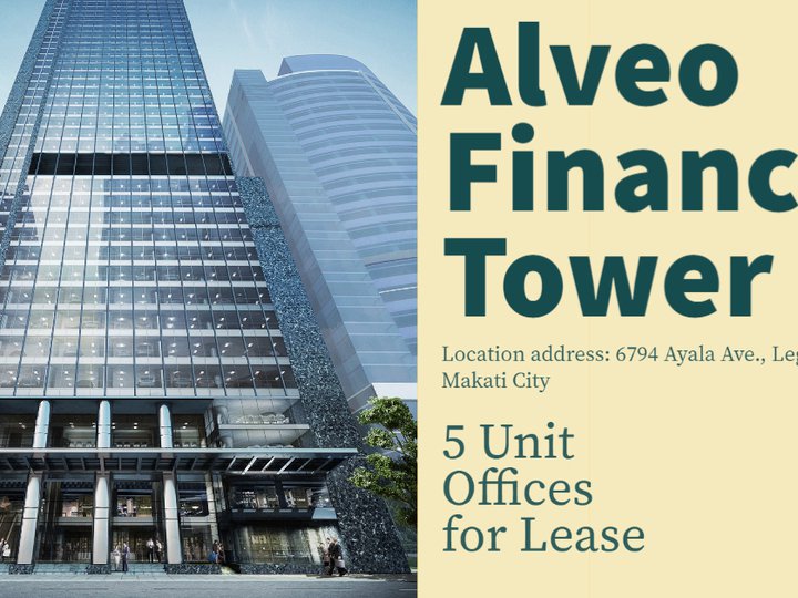 OFFICE SPACE - ALVEO FINANCIAL TOWER