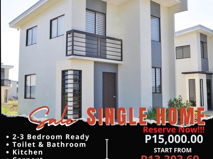 2-3 Bedroom House and Lot Installment Pre-Selling Urdaneta Pangasinan