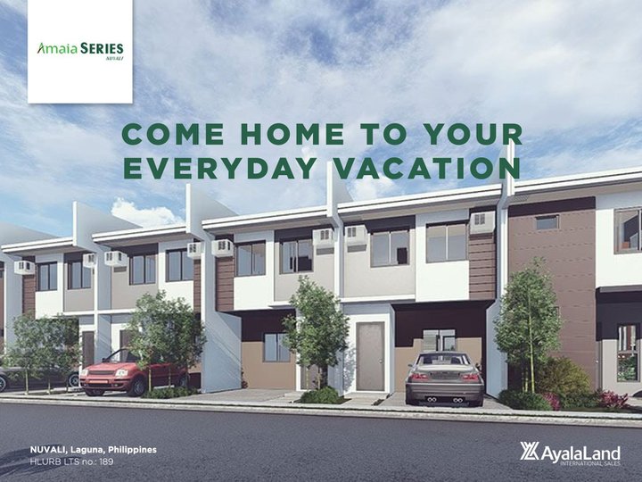 Preselling Townhouse in Nuvali Estates with No Spot Downpayment