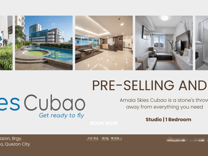 Studio Condo For Sale in Cubao Quezon City / QC Metro Manila