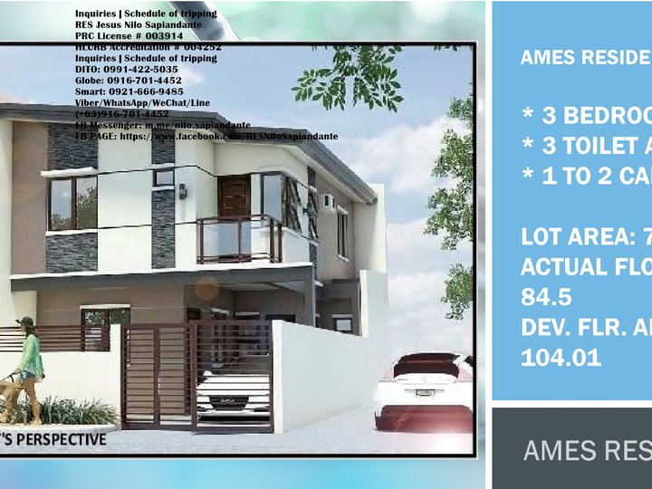 AFFORDABLE PRE-SELLING TWO STOREY TOWNHOMES  3 BEDROOMS,