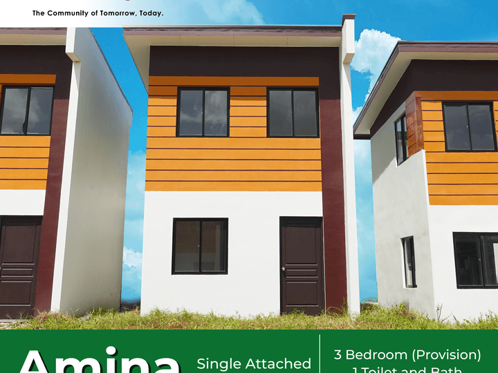 NEXTASIA San Pablo, Laguna Amina Single Attached RFO Units Available