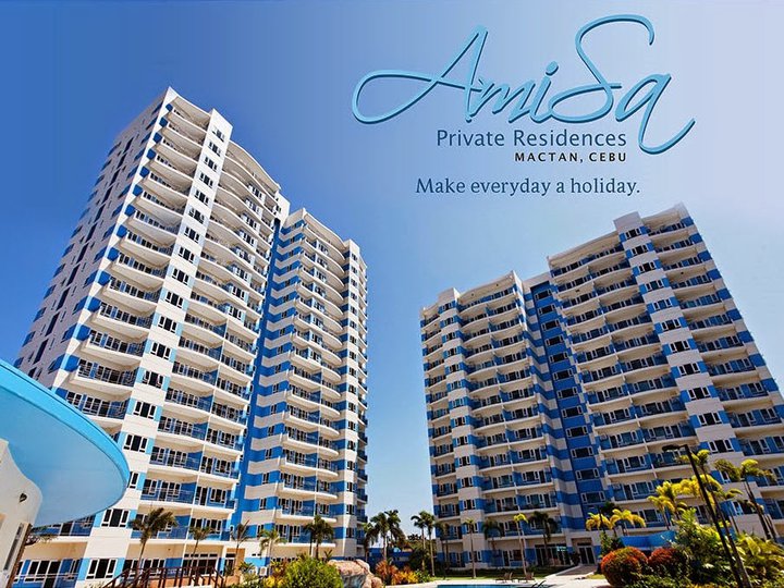 FOR SALE AMISA RESIDENCES CONDOMINIUM 9G-TOWER A WITH BALCONY IN PUNTA ENGANO LAPU-LAPU CITY