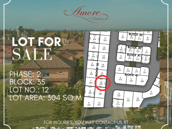 304 sqm - Residential Luxury Lot for Sale in Vista Alabang