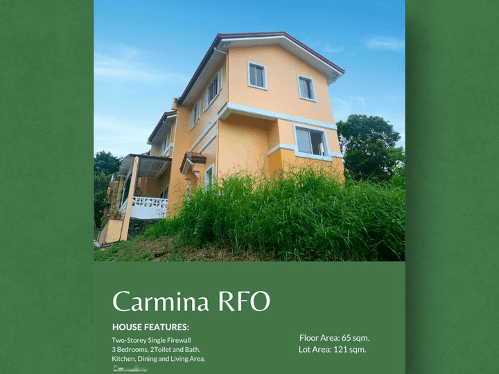 Ready For Occupancy 3-bedroom House and Lot For Sale
