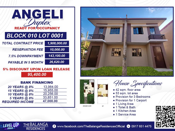 Angeli Duplex Corner Lot?!