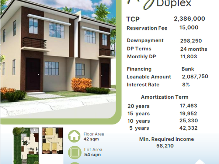 3-bedroom Duplex / Twin House For Sale in Legazpi Albay