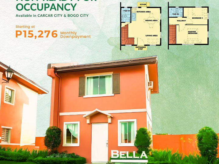 Discounted 2-bedroom Single Detached House For Sale in Carcar Cebu