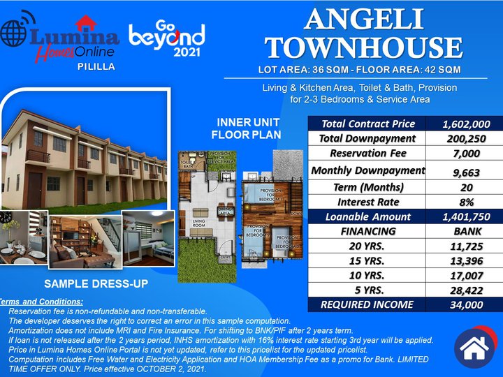 AFFORDABLE HOUSE AND LOT IN PILILIA RIZAL