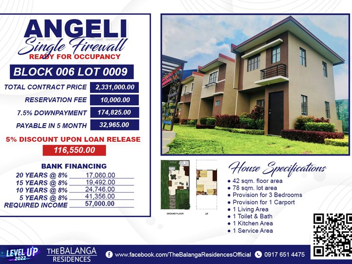 Angeli Single Firewall 78 sqm.