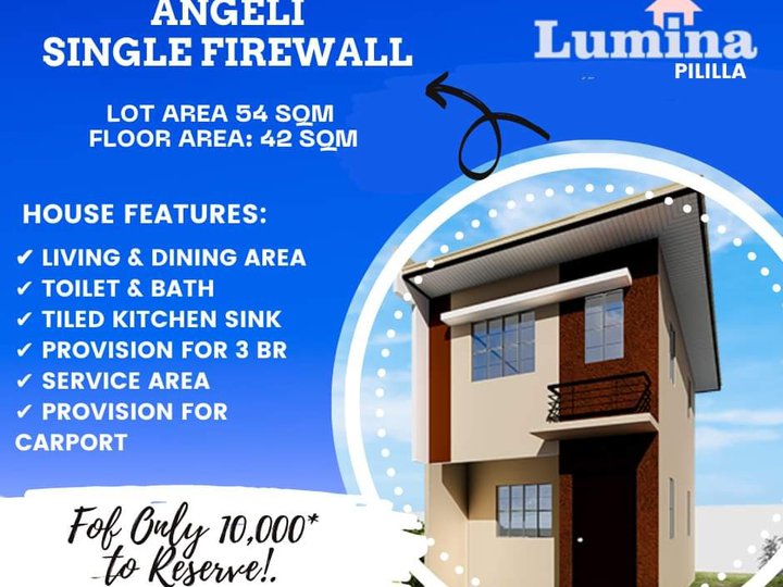 Affordable House & lot Pililla [ Lumina Pililla]