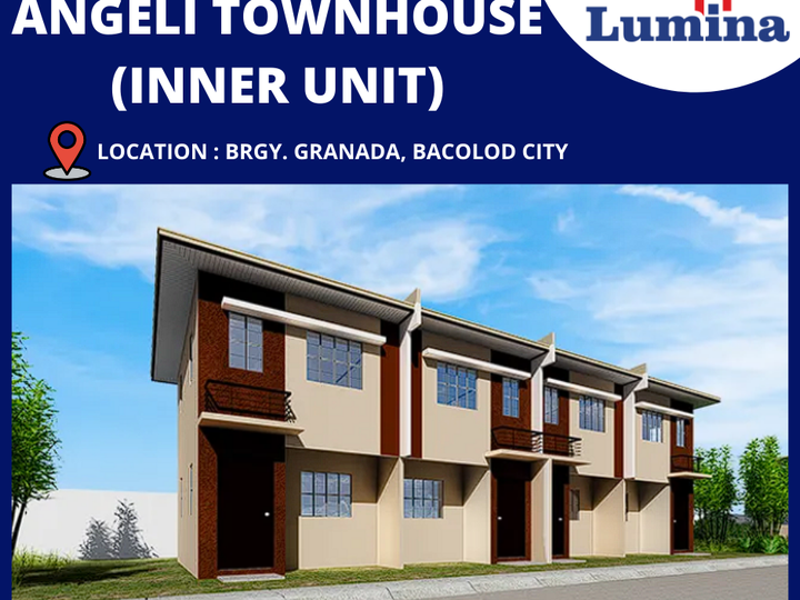 Very Affordable 3 Bedrooms Angeli Townhouse in Lumina Bacolod (IU)