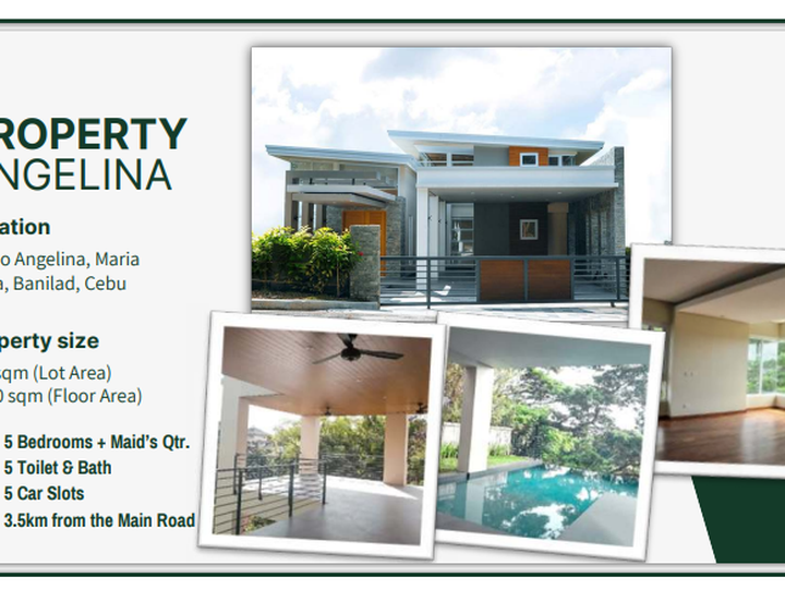 6-bedroom Single Detached House For Sale in Maria Luisa Estate Park Cebu City Cebu