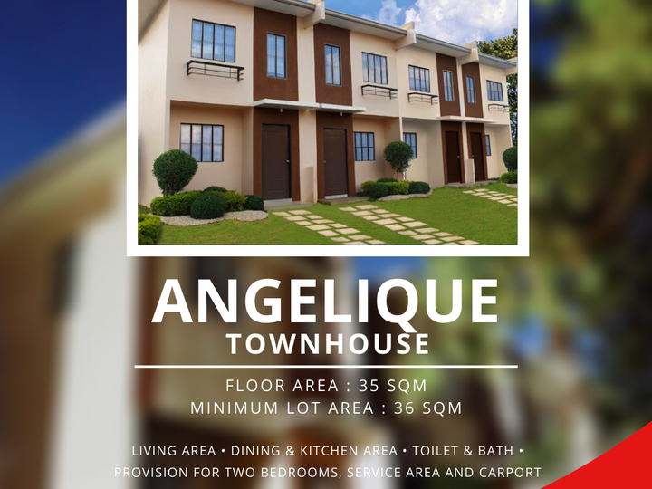 Angelique Townhouse For Sale in Camarines Sur!