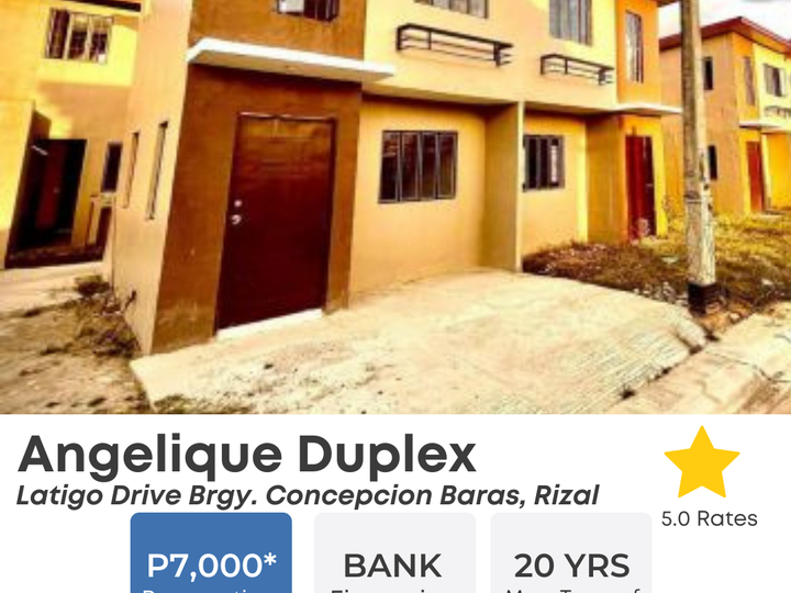 BARE TYPE DUPLEX IN BARAS RIZAL