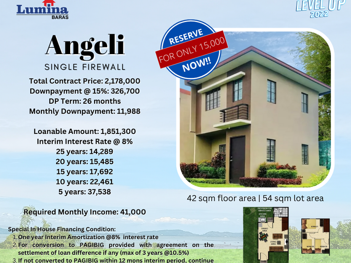 3-bedroom Single Detached House For Sale in Baras Rizal