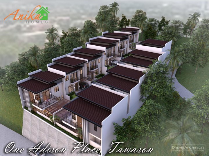 For Sale 3 Storey Townhouse  4BR&3TB at One Adison Place, Mandaue City