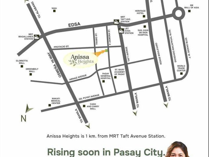 Anissa Heights DMCI Condo near Edsa Mrt Pasay