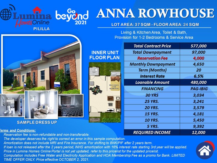 AFFORDABLE HOUSE AND LOT THROUGH PAG IBIG IN RIZAL