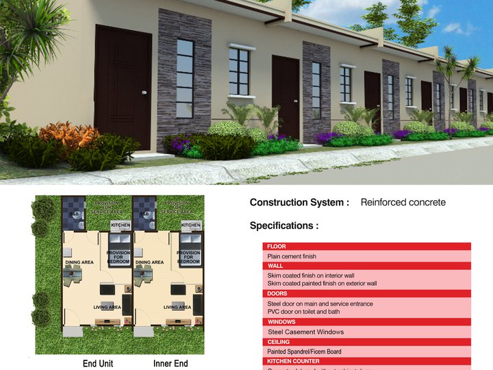 House and Lot in Lumina Pandi, Bulacan | Anna End Unit