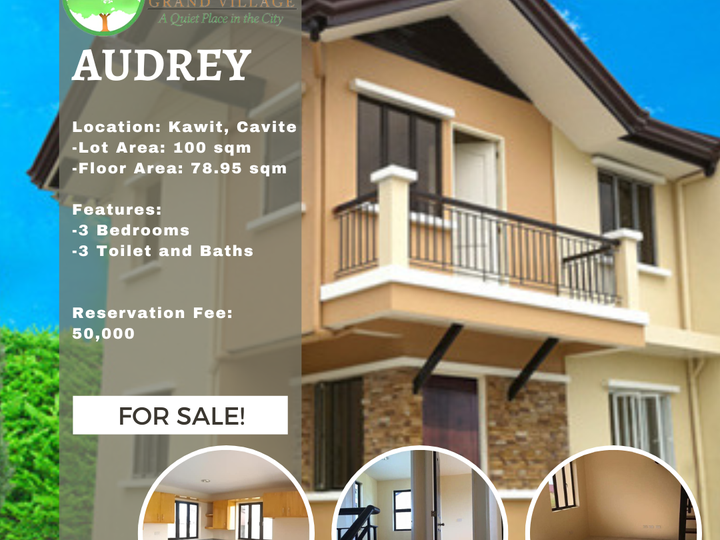 3BR Audrey Single Detached House For Sale in General Trias Cavite